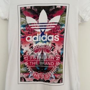Size XS women’s Adidas originals floral Tee